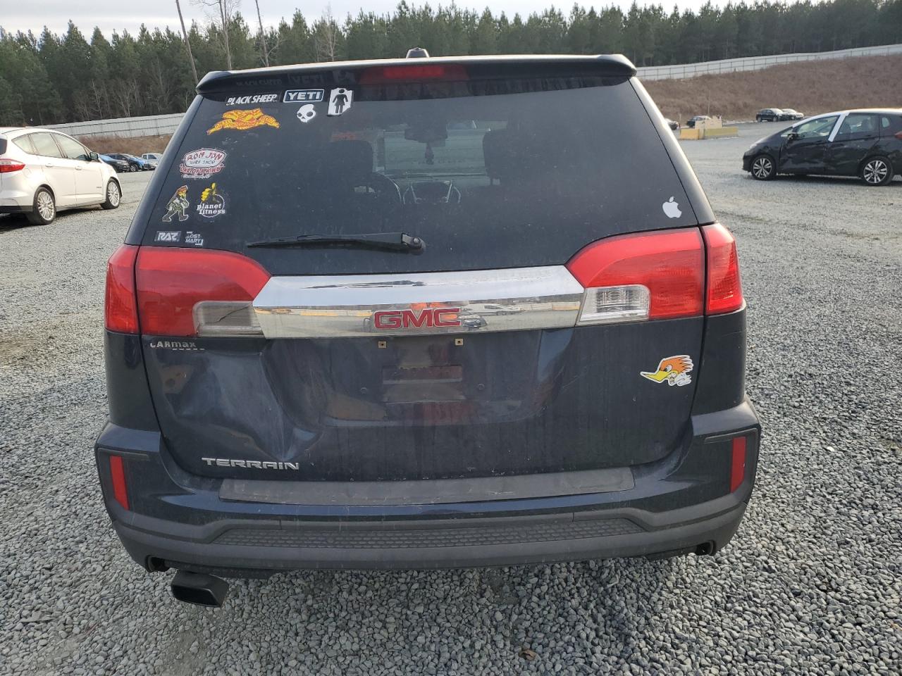 2017 GMC Terrain VIN 2GKALMEK2H6334275 Copart auction photo, front end damage thumbnail 6