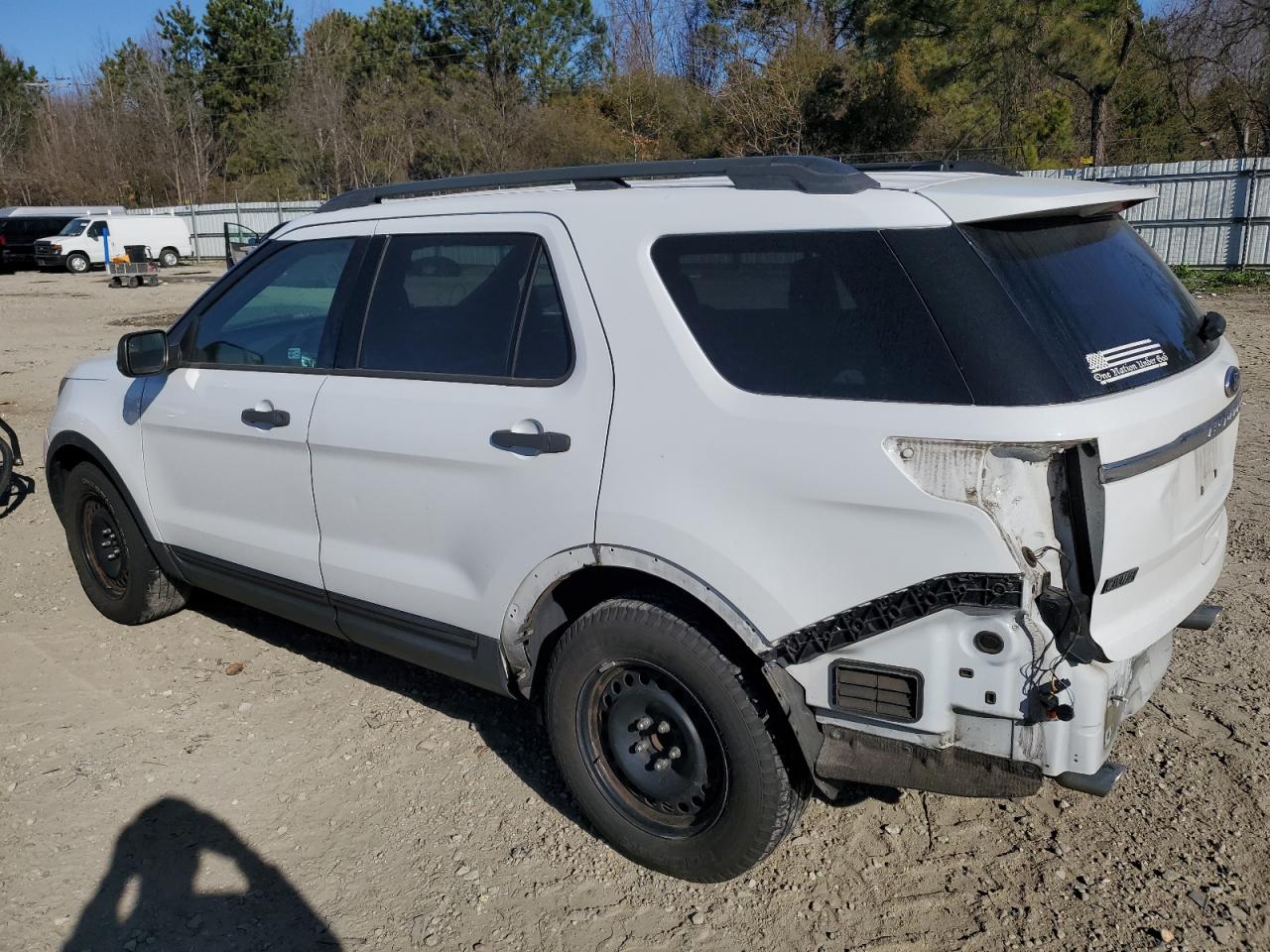 2014 Ford Explorer VIN 1FM5K7B82EGA97613 Copart auction photo, rear end / minor dent/scratches damage thumbnail 2