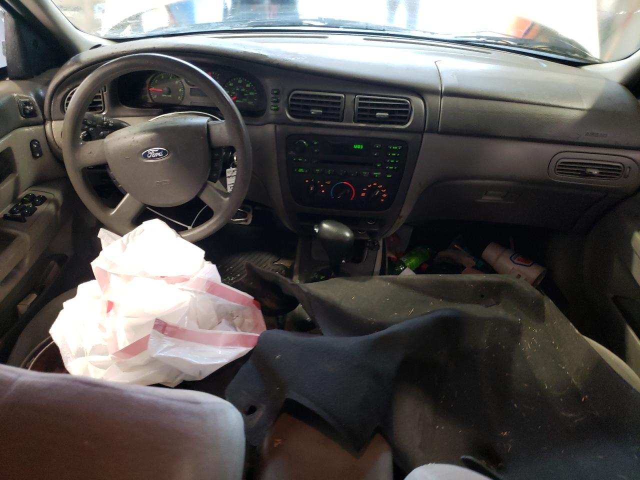 2007 Ford Taurus VIN 1FAHP53U77A101721 Copart auction photo, biohazard/chemical / all over damage thumbnail 8