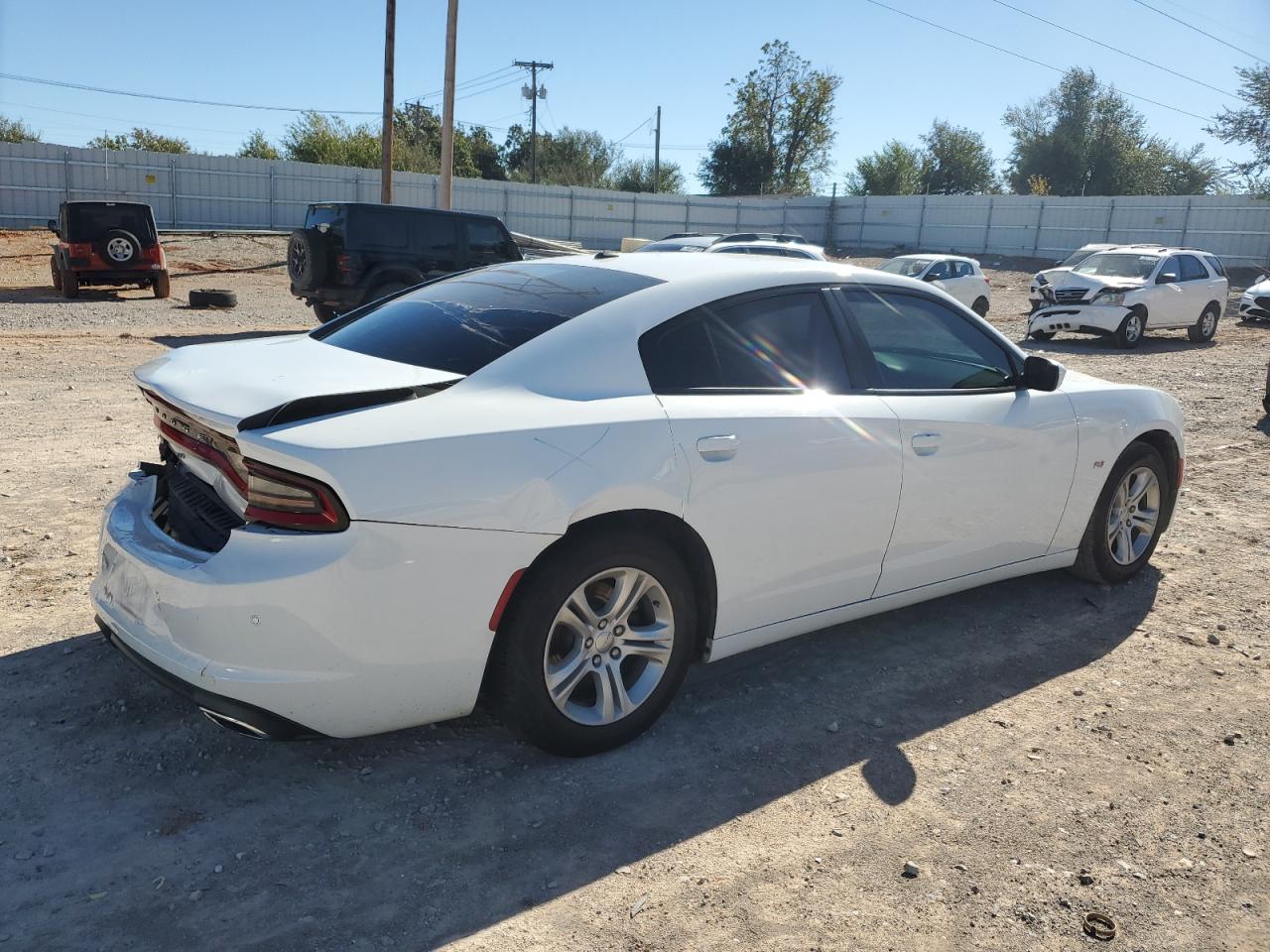 2020 Dodge Charger VIN 2C3CDXBG5LH100765 Copart auction photo, rear end damage thumbnail 3