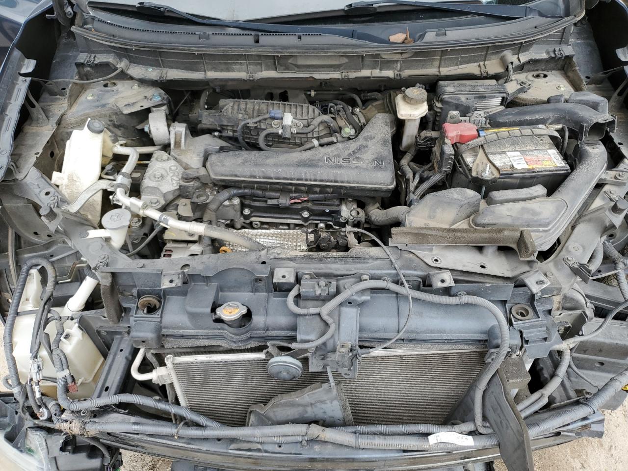 2014 Nissan Rogue VIN 5N1AT2ML7EC784318 Copart auction photo, all over damage thumbnail 14