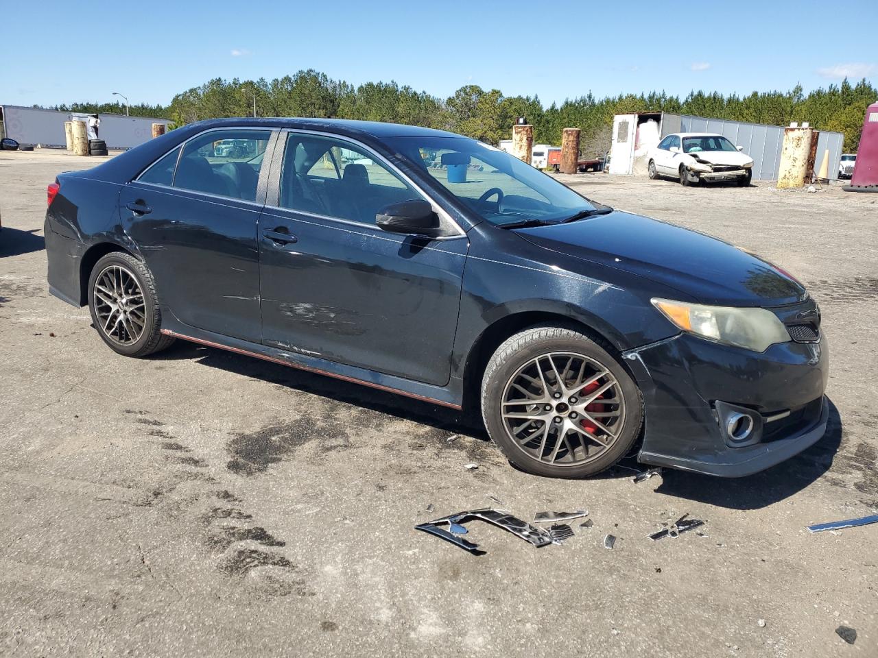 2014 Toyota Camry VIN 4T1BF1FK6EU318559 Copart auction photo, front end damage thumbnail 4
