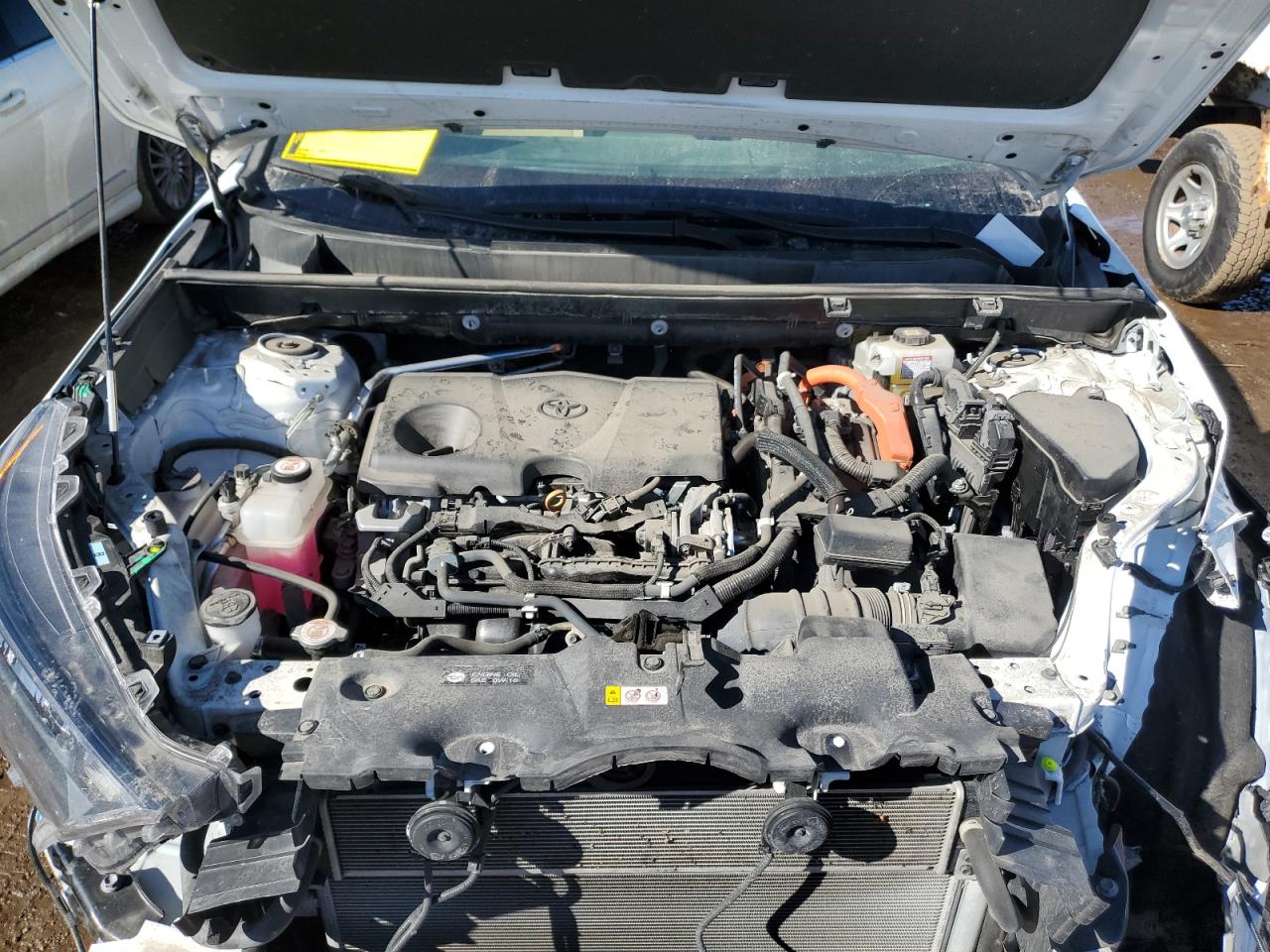 2021 Toyota RAV 4 VIN 4T3LWRFVXMU013360 Copart auction photo, front end / minor dent/scratches damage thumbnail 12