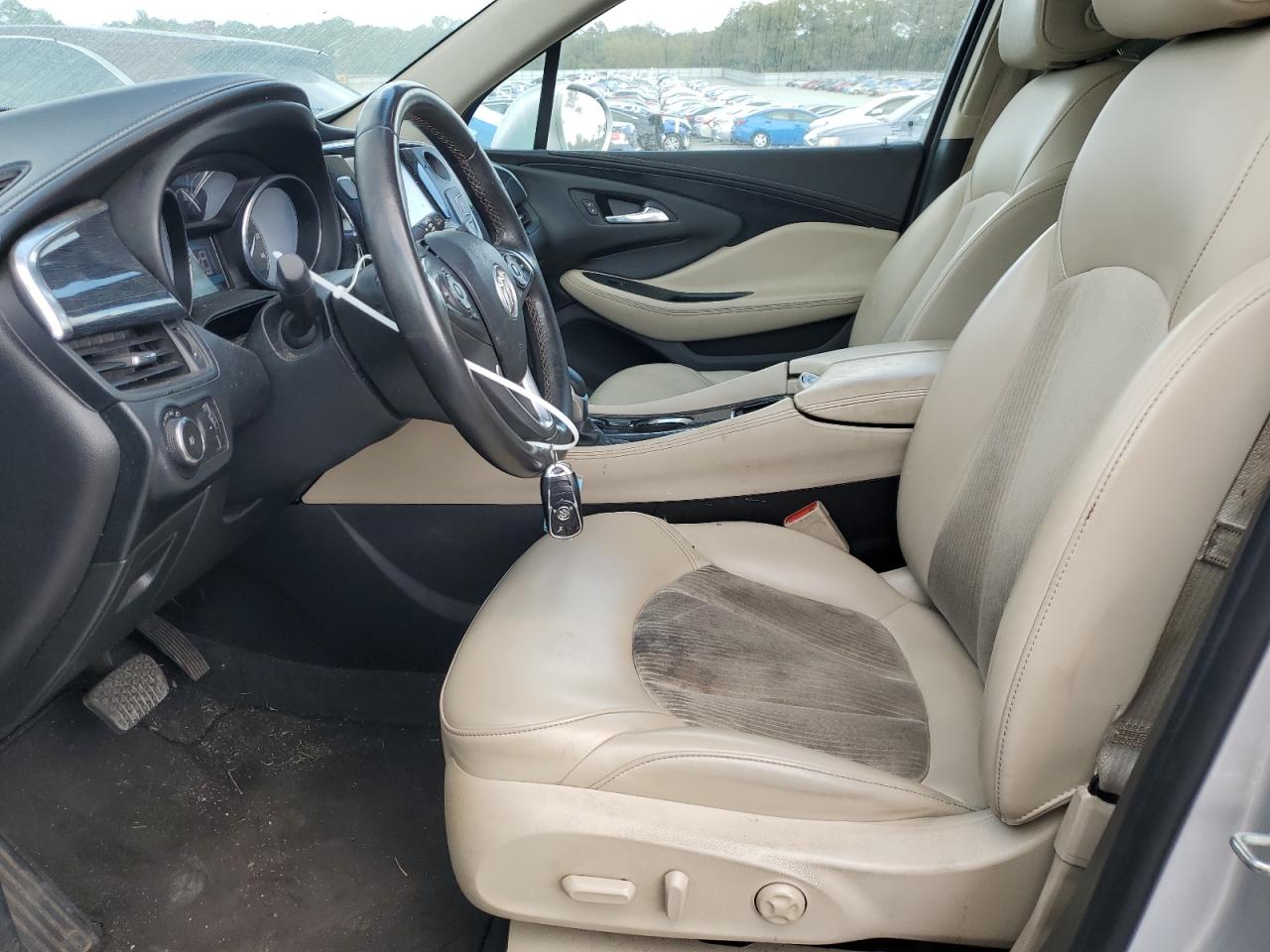 2017 Buick Envision VIN LRBFXASA2HD190727 Copart auction photo, front end damage thumbnail 7