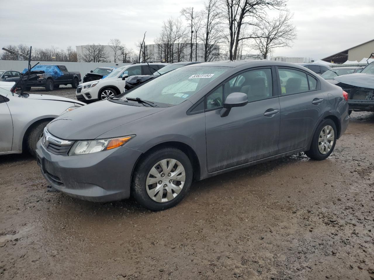 2012 Honda Civic VIN 2HGFB2F56CH606679