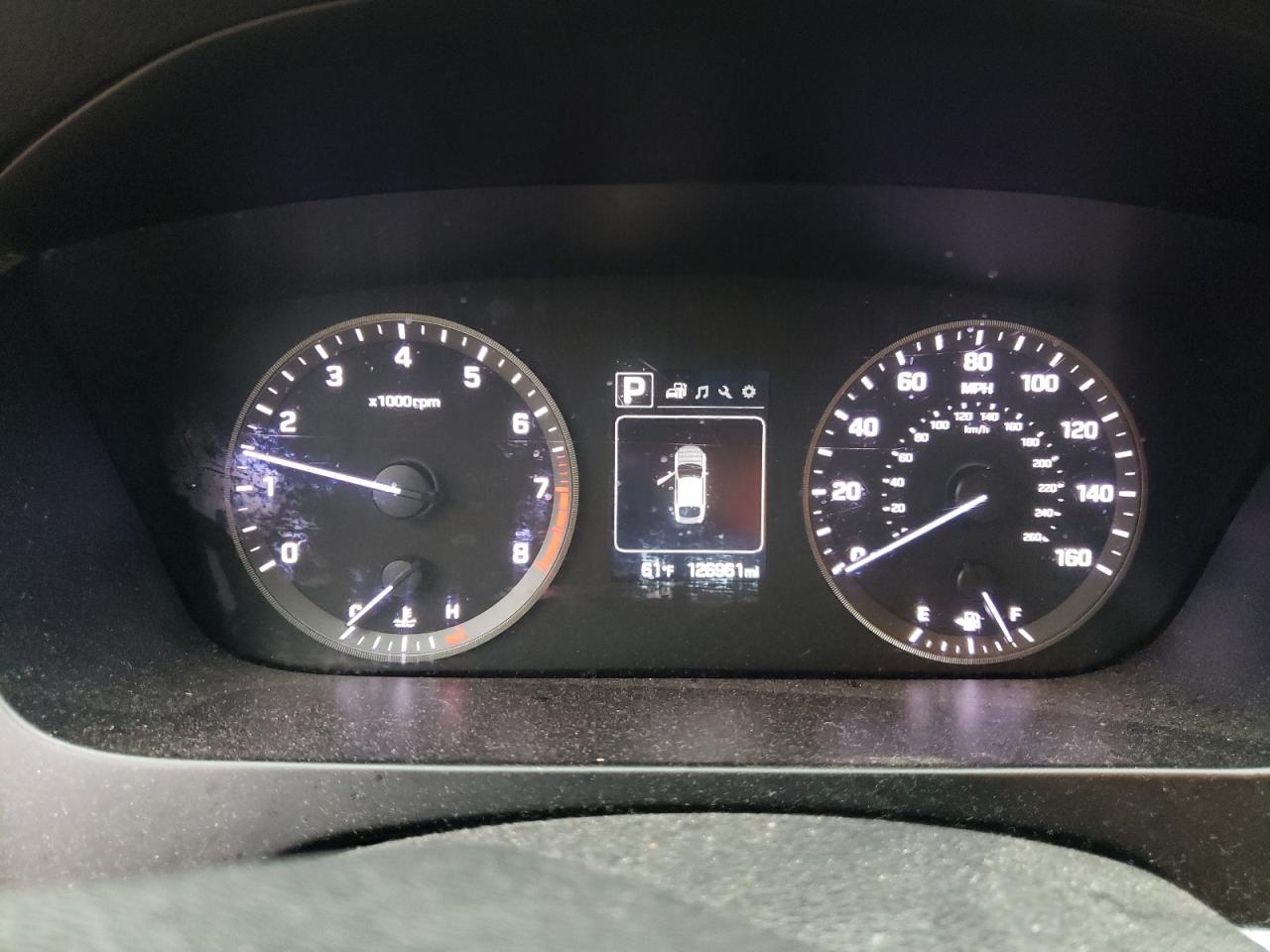 2015 Hyundai Sonata VIN 5NPE34AF4FH081846 Copart auction photo, rear end damage thumbnail 9