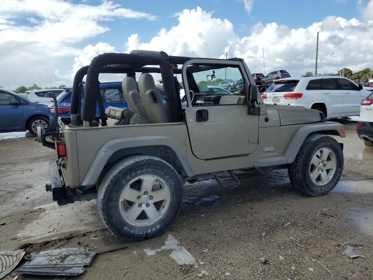 2006 Jeep Wrangler VIN 1J4FA29146P717476 Copart auction photo, mechanical / minor dent/scratches damage thumbnail 3