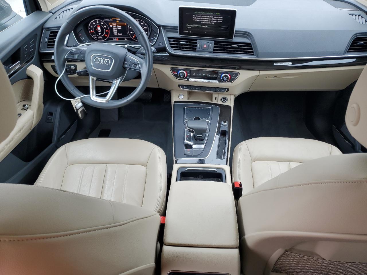 2018 Audi Q5 VIN WA1CNAFY7J2127278 Copart auction photo, front end damage thumbnail 8