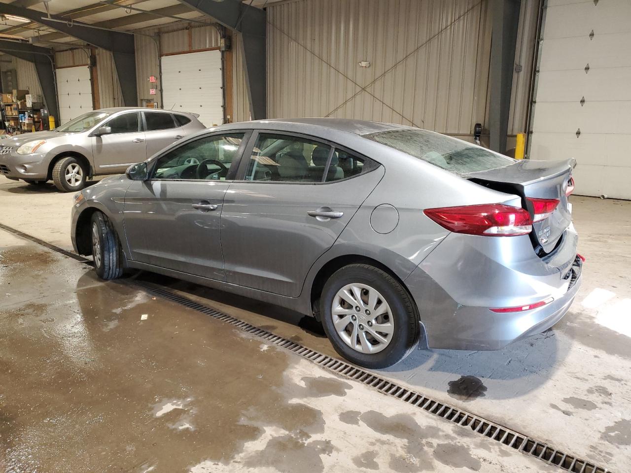 2018 Hyundai Elantra VIN KMHD74LF3JU582153 Copart auction photo, rear end damage thumbnail 2