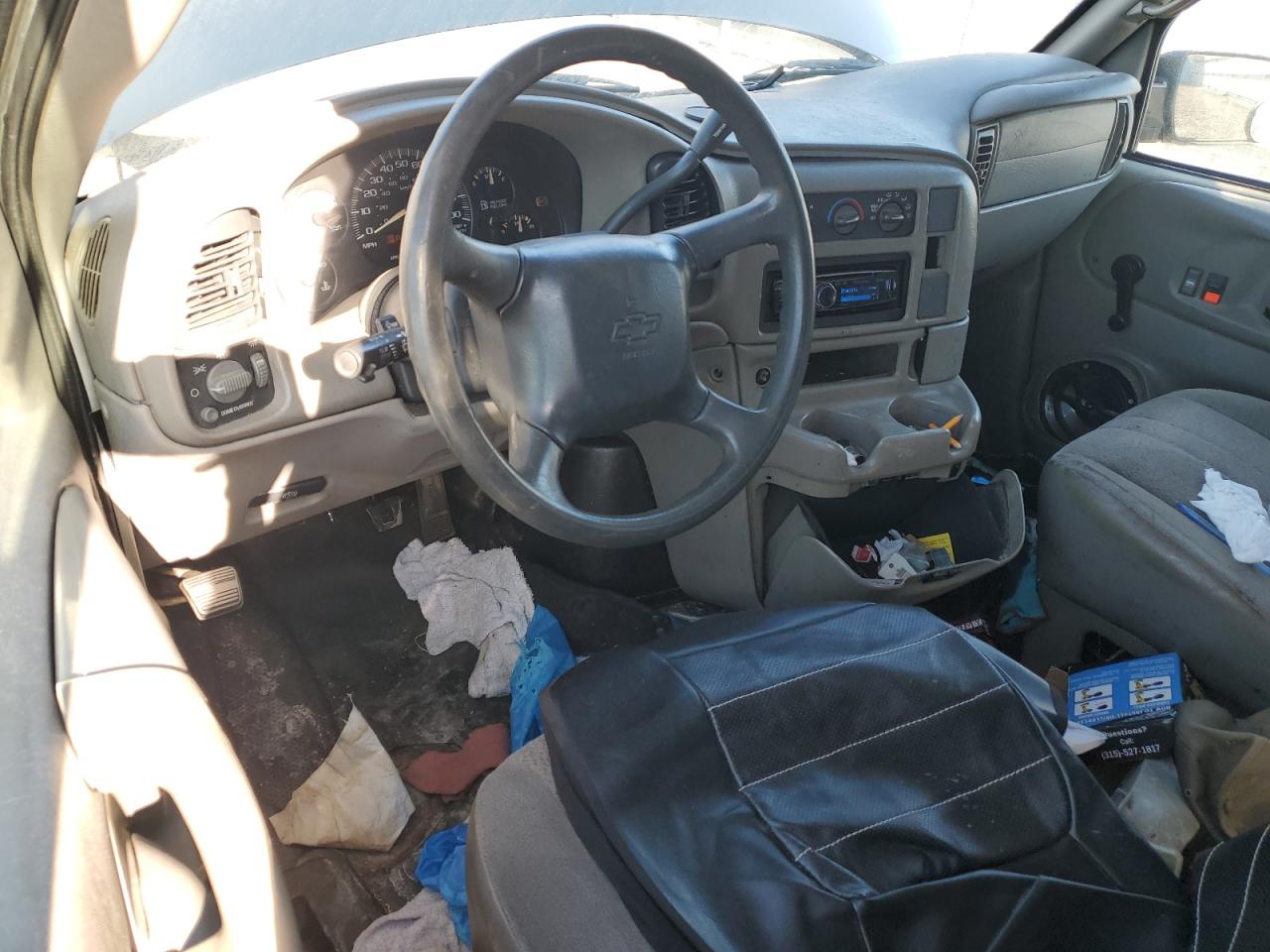 2003 Chevrolet Astro VIN 1GCDM19X63B113553 Copart auction photo, all over damage thumbnail 8