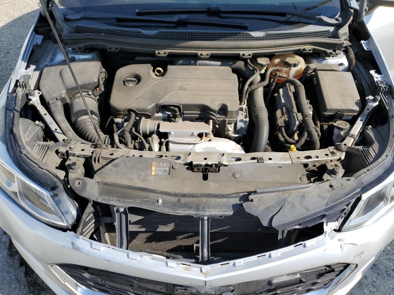 2017 Chevrolet Cruze VIN 1G1BC5SM7H7125537 Copart auction photo, front end / rear end damage thumbnail 11