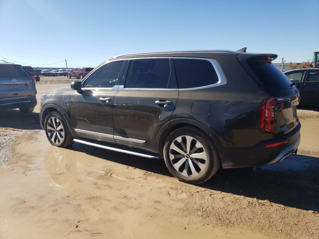 2020 KIA Telluride VIN 5XYP64HC7LG072542 Copart auction photo, side / minor dent/scratches damage thumbnail 2