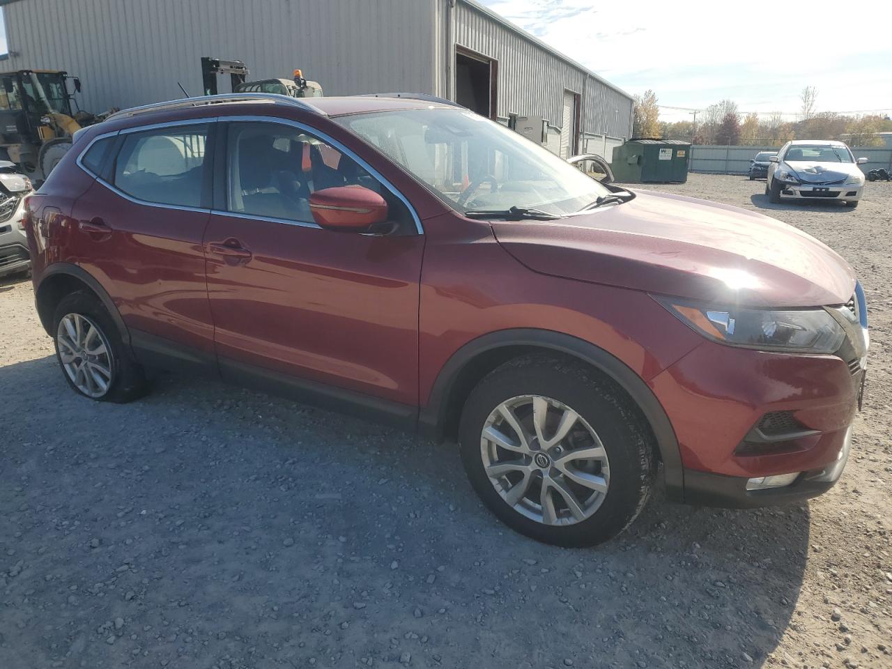 2020 Nissan Rogue VIN JN1BJ1CW4LW371047 Copart auction photo, side damage thumbnail 4