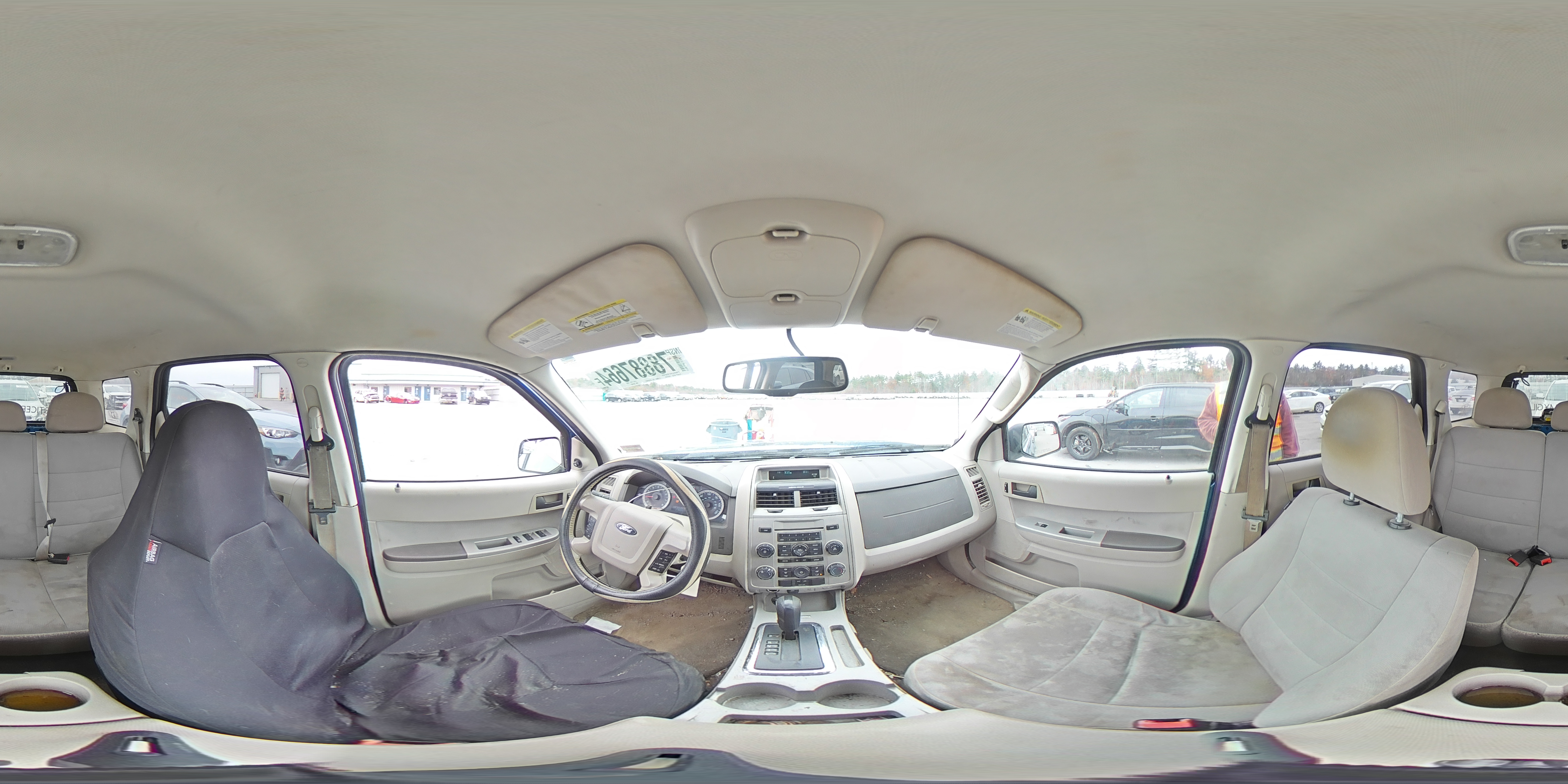 2012 Ford Escape VIN 1FMCU9D7XCKB81903 Copart auction photo, side / front end damage thumbnail 14