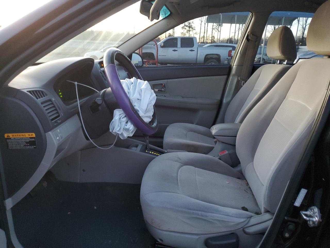 2008 KIA Spectra VIN KNAFE121185551816 Copart auction photo, front end damage thumbnail 7