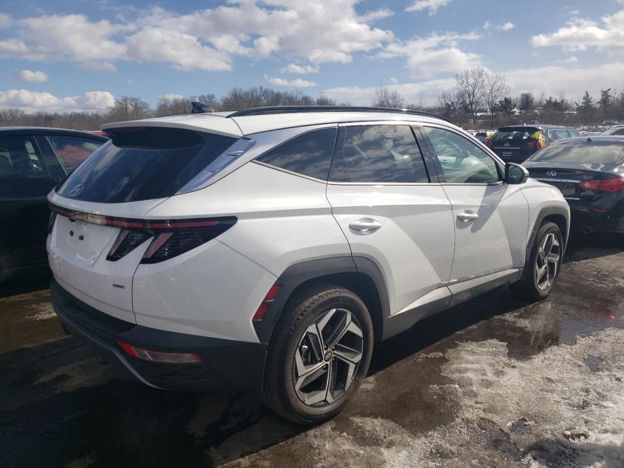 2024 Hyundai Tucson VIN 5NMJECDE5RH360276 Copart auction photo, side damage thumbnail 3