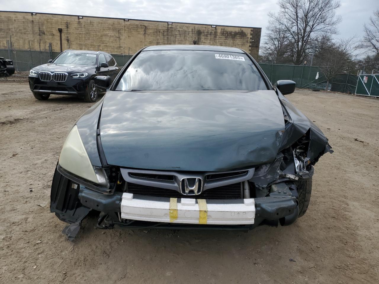 2004 Honda Accord VIN 1HGCM66504A056948 Copart auction photo, front end / rear end damage thumbnail 5