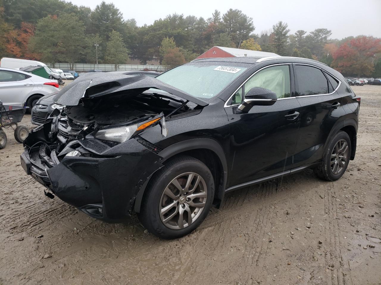 2016 Lexus NX VIN JTJBARBZ6G2080356