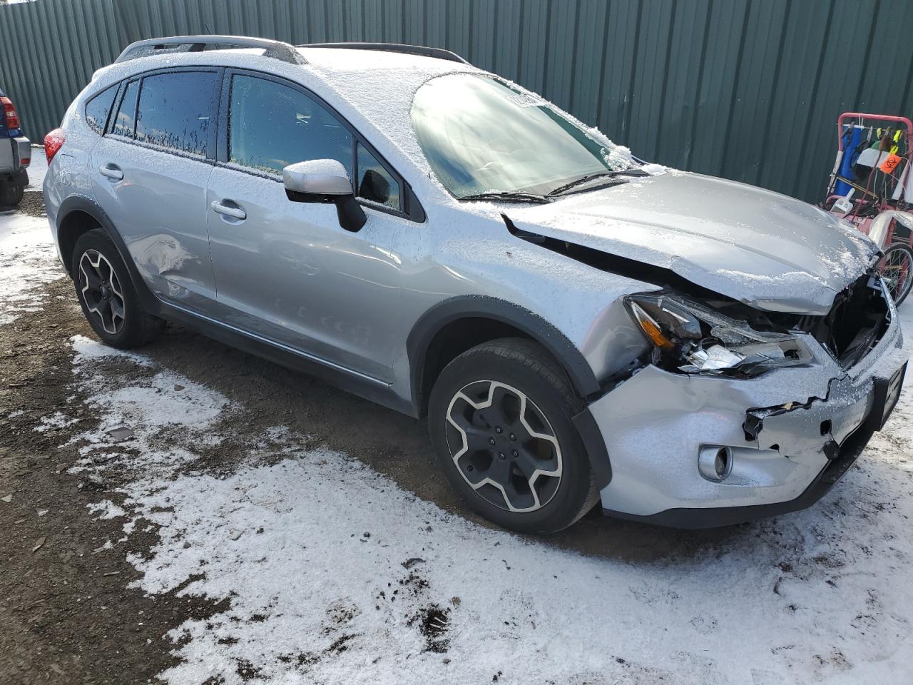 2015 Subaru XV VIN JF2GPACC5F8239299 Copart auction photo, front end / side damage thumbnail 4