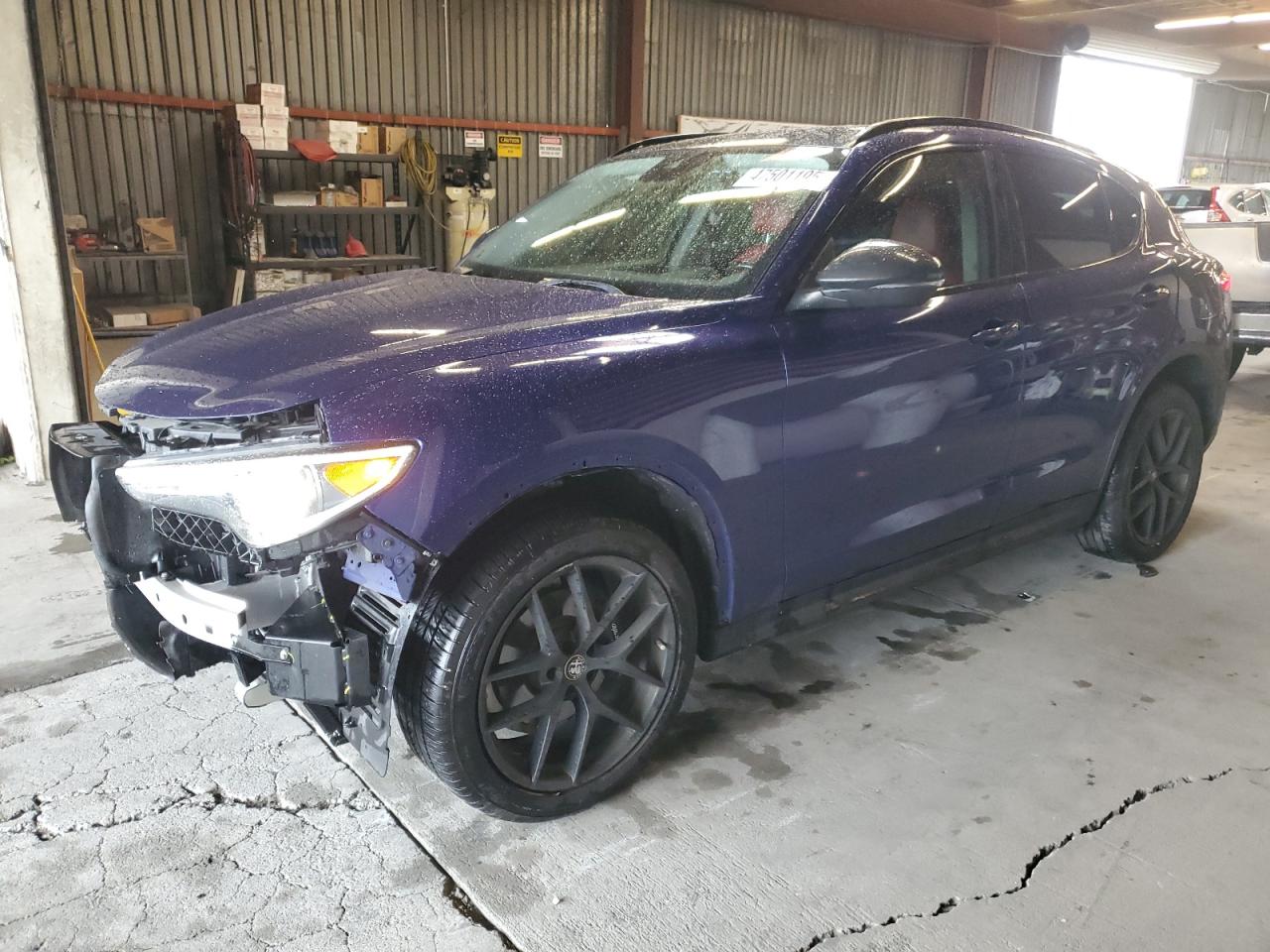 2020 Alfa Romeo Stelvio VIN ZASPAJAN2L7C94032 - Copart auction photo