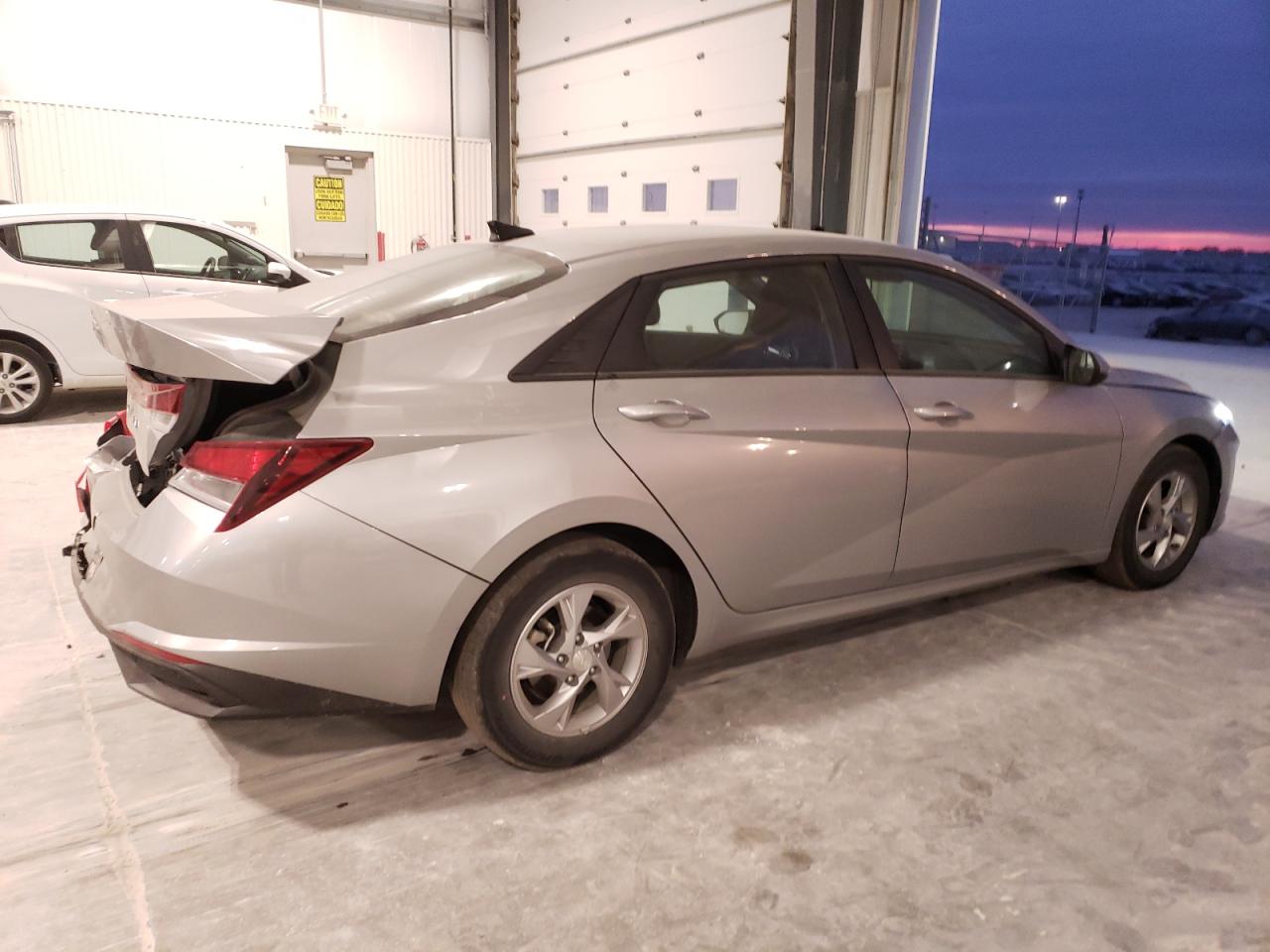 2021 Hyundai Elantra VIN 5NPLL4AG1MH016434 Copart auction photo, rear end / front end damage thumbnail 3