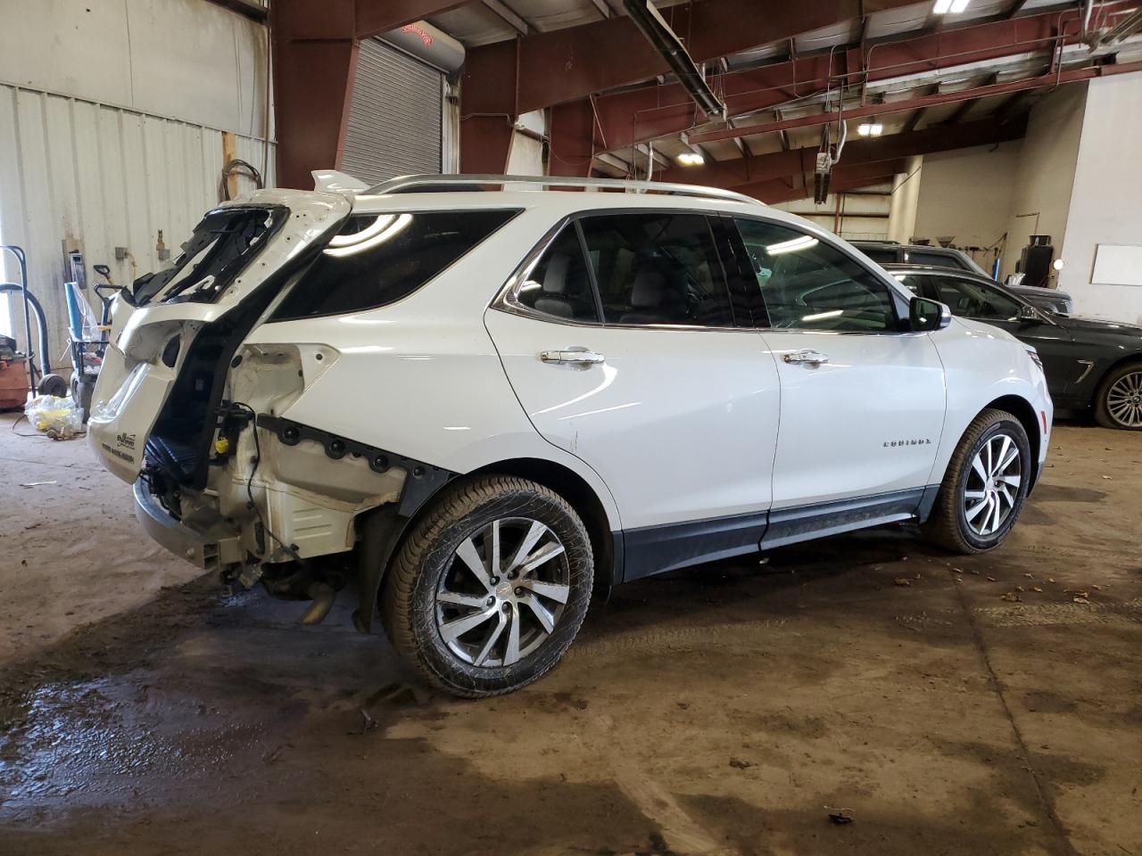 2022 Chevrolet Equinox VIN 3GNAXXEV5NS117688 Copart auction photo, rear end / side damage thumbnail 3