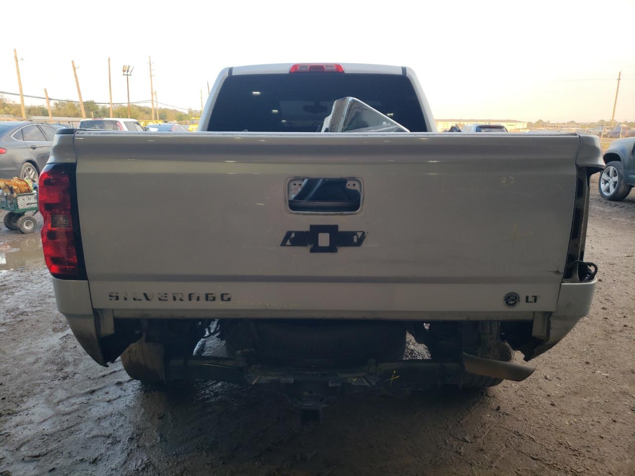 2014 Chevrolet Silverado VIN 1GCRCREC3EZ152587 Copart auction photo, frame damage / all over damage thumbnail 6