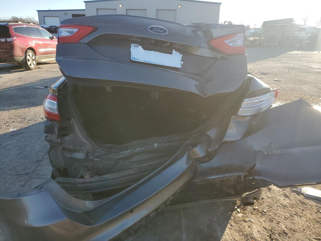 2014 Ford Fusion VIN 1FA6P0HD1E5366692 Copart auction photo, rear end / minor dent/scratches damage thumbnail 6