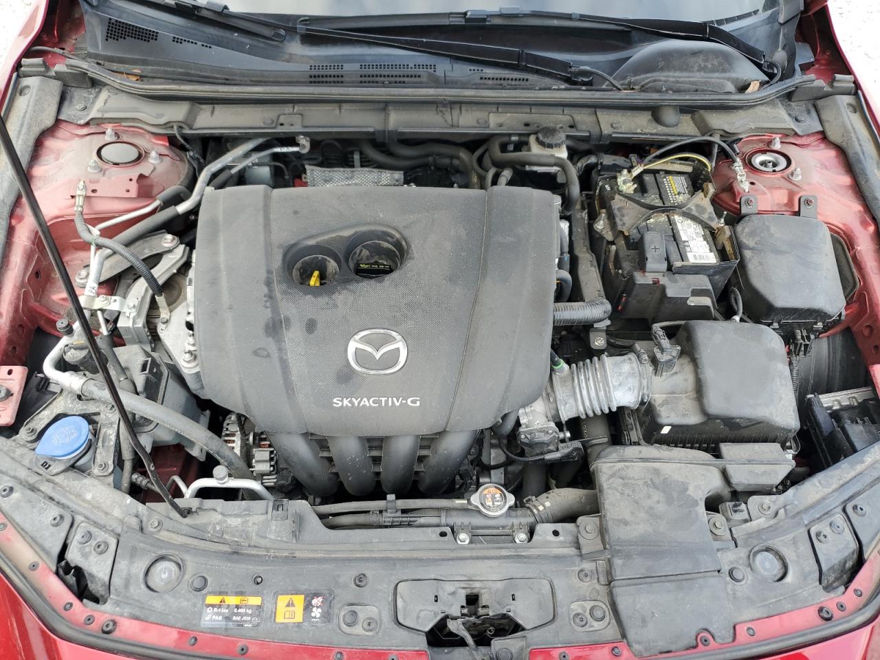 2019 Mazda 3 VIN JM1BPACL5K1108451 Copart auction photo, side / front end damage thumbnail 11