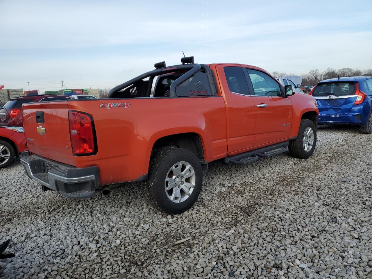 2016 Chevrolet Colorado VIN 1GCHTCE34G1300790 Copart auction photo, front end / undercarriage damage thumbnail 3