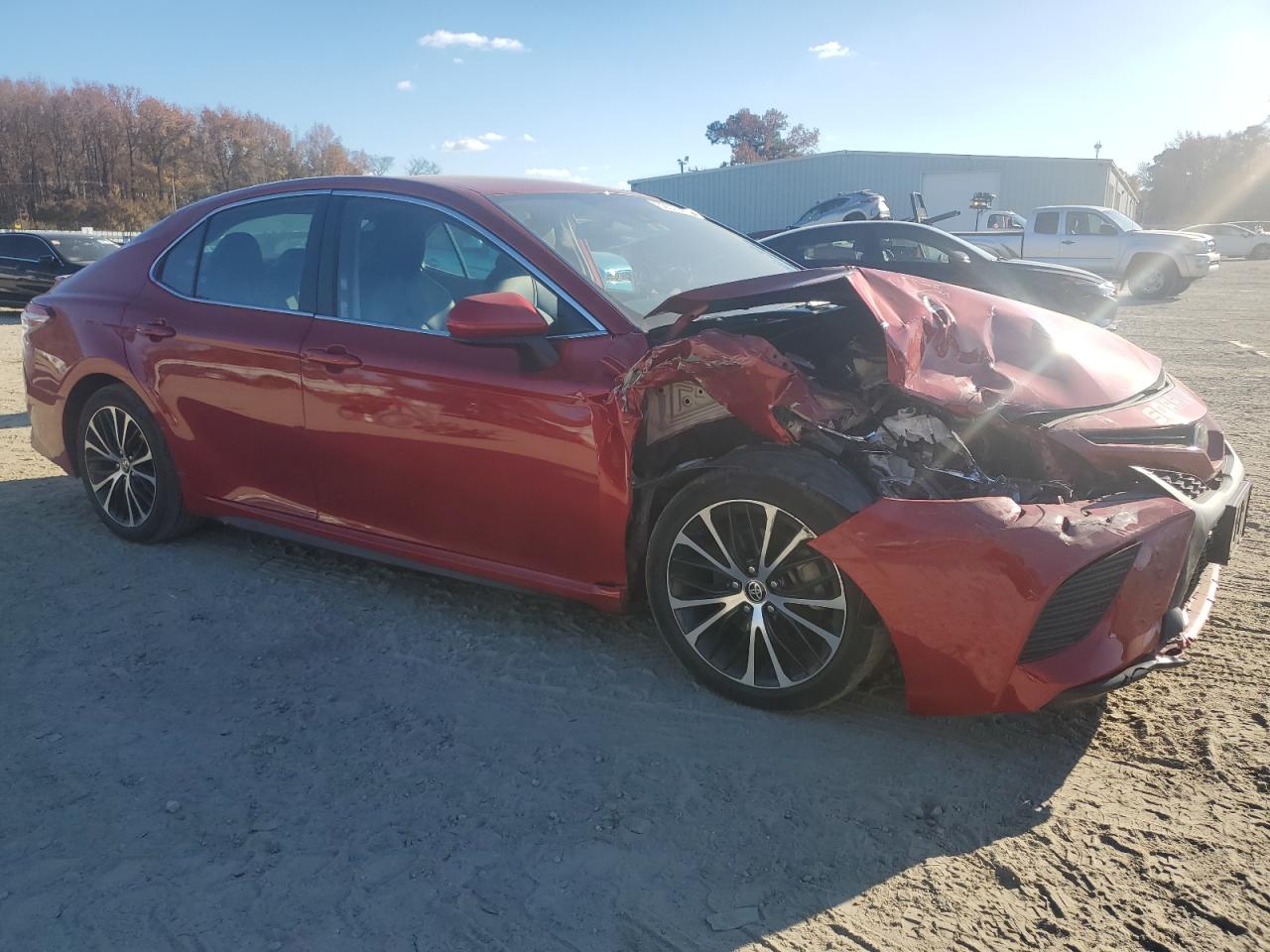 2020 Toyota Camry VIN 4T1G11AK7LU394154 Copart auction photo, undercarriage damage thumbnail 4