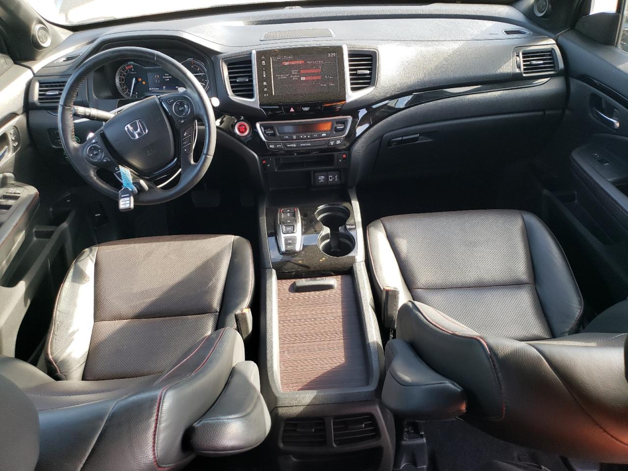 2020 Honda Ridgeline VIN 5FPYK3F86LB021332 Copart auction photo, side damage thumbnail 8