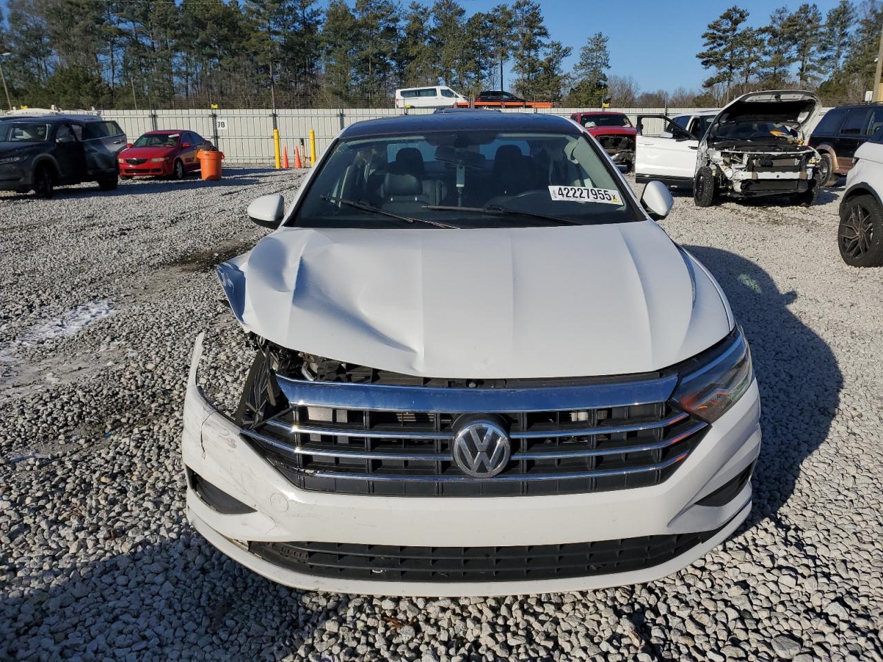 2021 Volkswagen Jetta VIN 3VWC57BU5MM088079 Copart auction photo, front end / undercarriage damage thumbnail 5