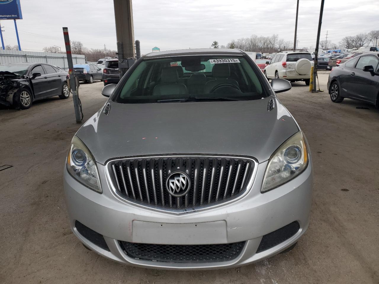 2015 Buick Verano VIN 1G4PP5SK6F4109159 Copart auction photo, side / rear end damage thumbnail 5