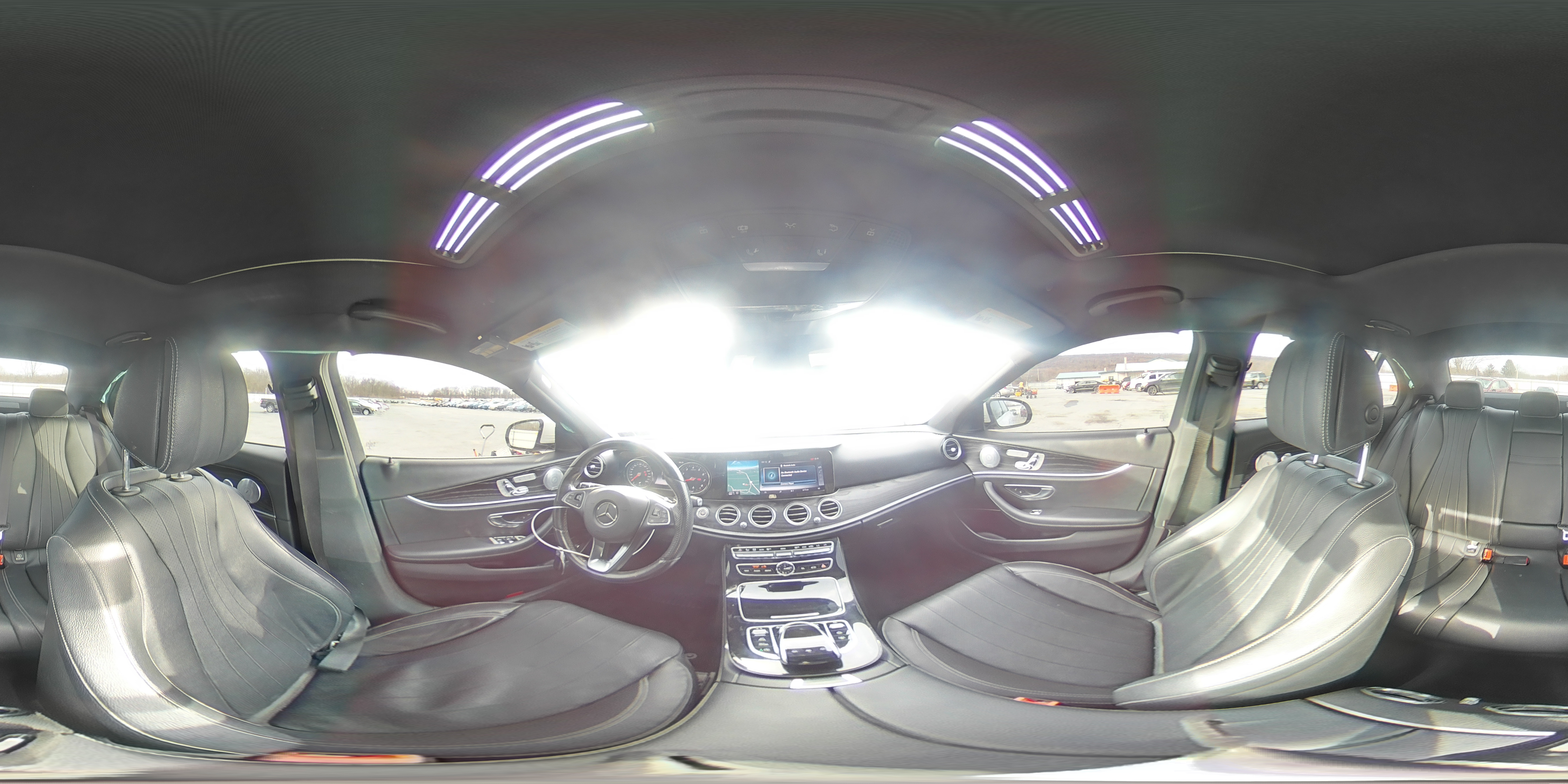 2017 Mercedes-Benz E-klasse VIN WDDZF4KB9HA231812 Copart auction photo, front end damage thumbnail 13