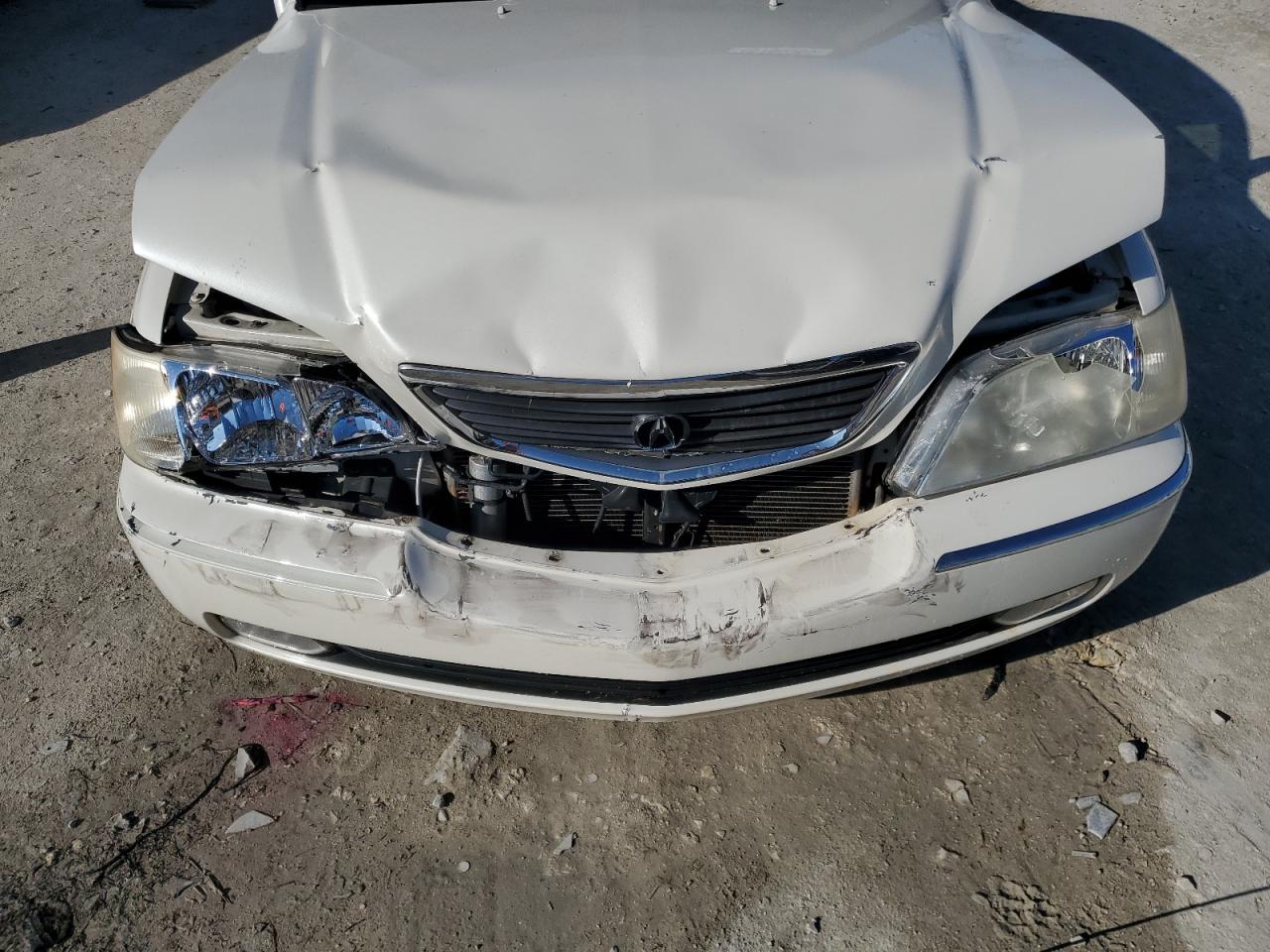 2000 Acura RL VIN JH4KA9657YC002897 Copart auction photo, front end damage thumbnail 11