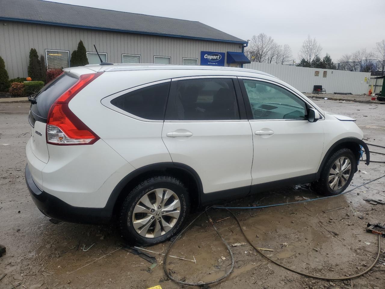 2014 Honda CR-V VIN 5J6RM4H73EL114126 Copart auction photo, front end damage thumbnail 3