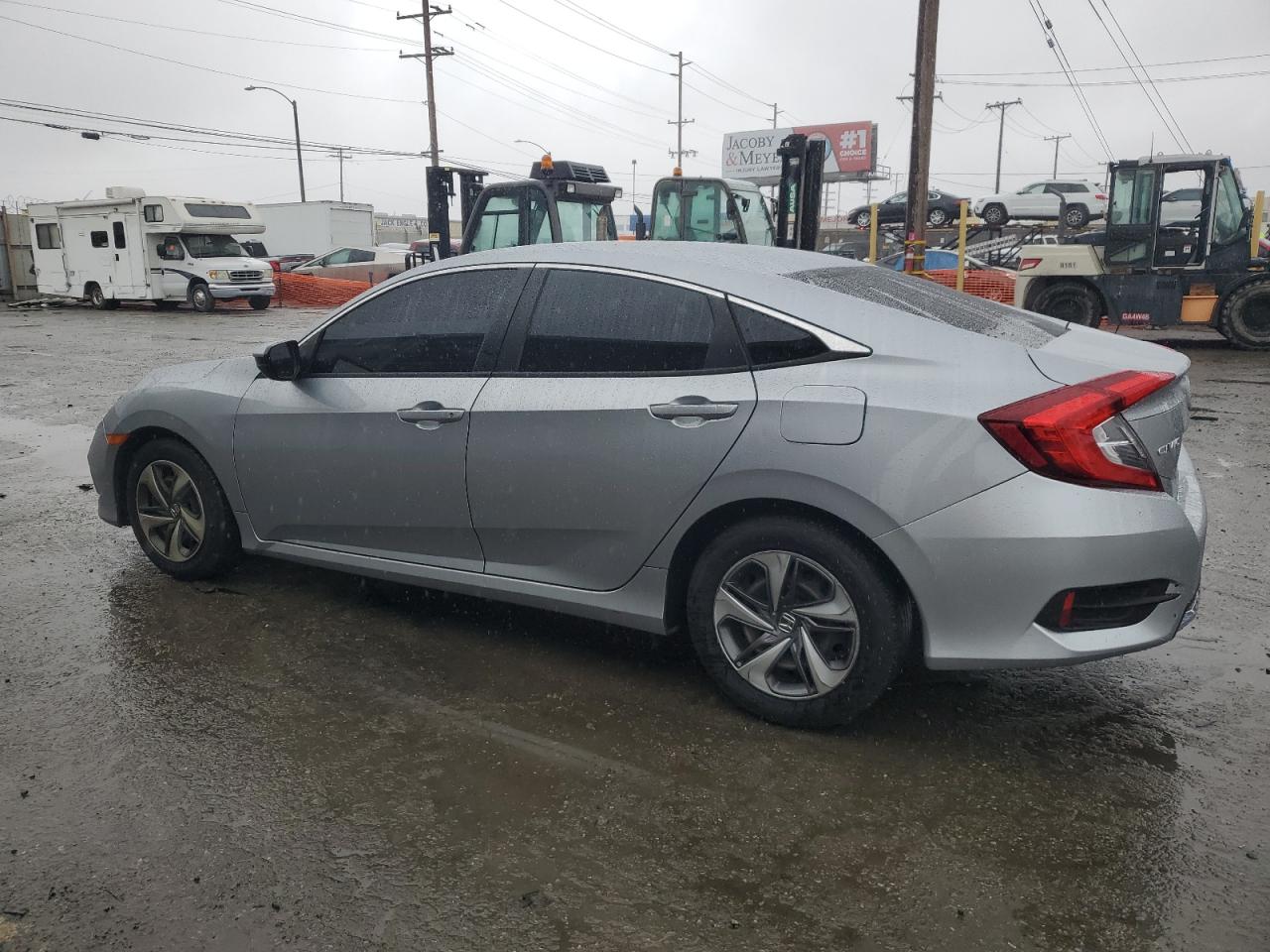 2020 Honda Civic VIN 19XFC2F66LE019883 Copart auction photo, front end damage thumbnail 2