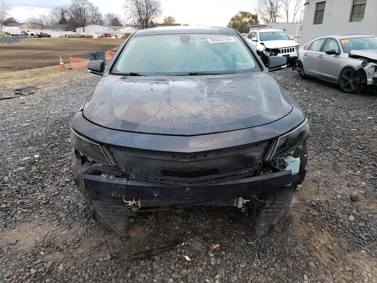 2014 Chevrolet Impala VIN 1G1115SL2EU125192 Copart auction photo, front end / side damage thumbnail 5