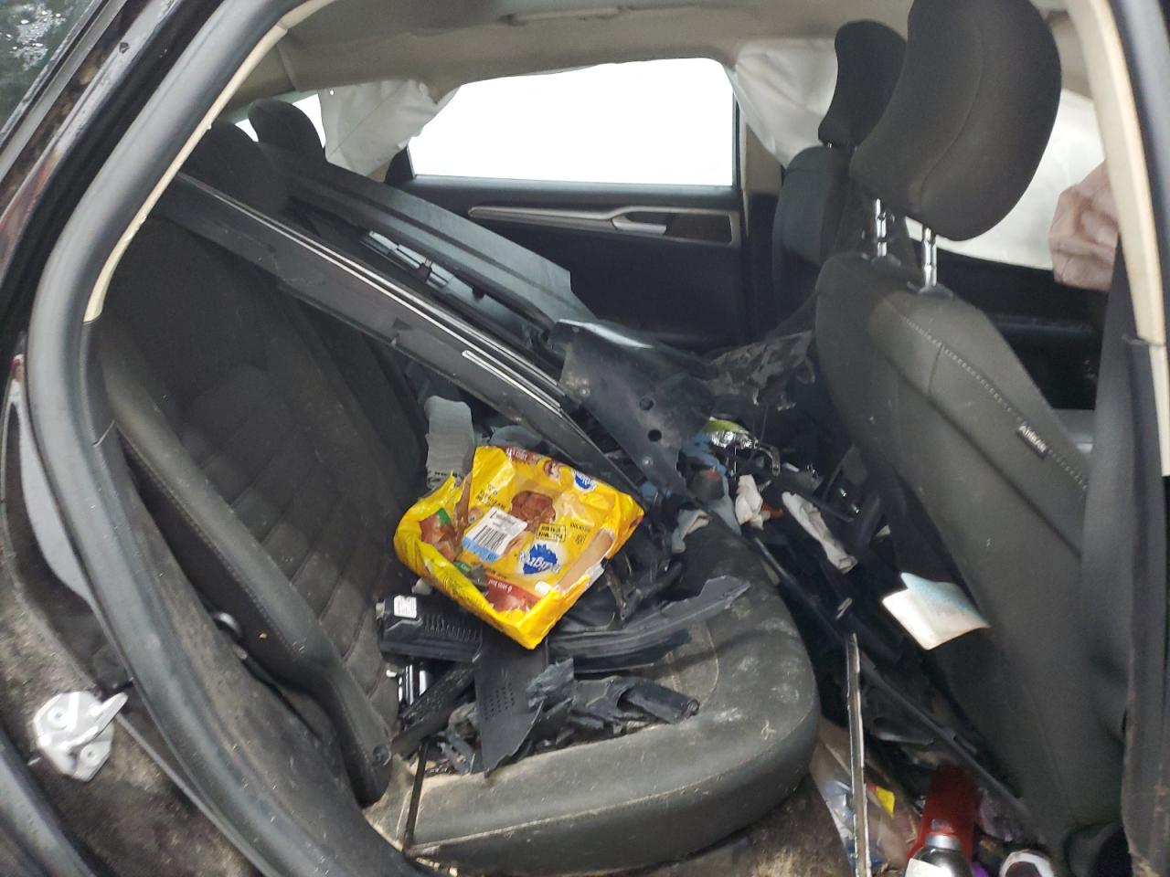 2019 Ford Fusion VIN 3FA6P0LU1KR237934 Copart auction photo, front end damage thumbnail 10