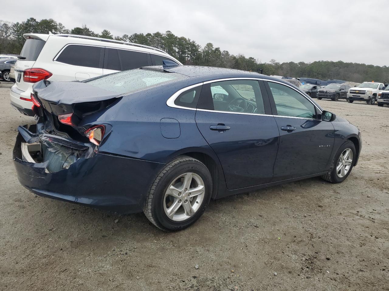 2022 Chevrolet Malibu VIN 1G1ZD5ST1NF151085 Copart auction photo, rear end / frame damage damage thumbnail 3