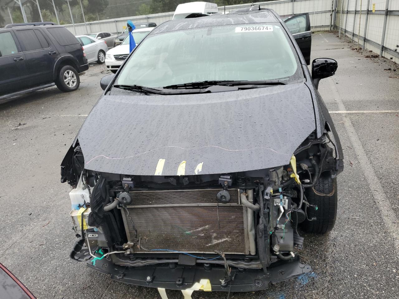 2013 Toyota Prius VIN JTDKN3DP6D3036489 Copart auction photo, front end damage thumbnail 5