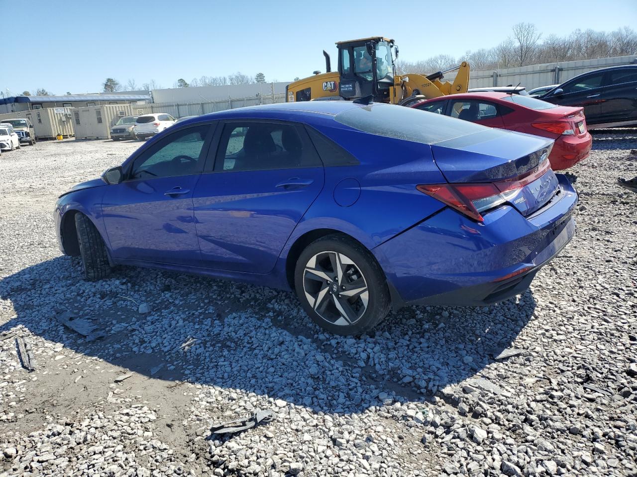 2023 Hyundai Elantra VIN KMHLS4AG0PU430619 Copart auction photo, rear end damage thumbnail 2