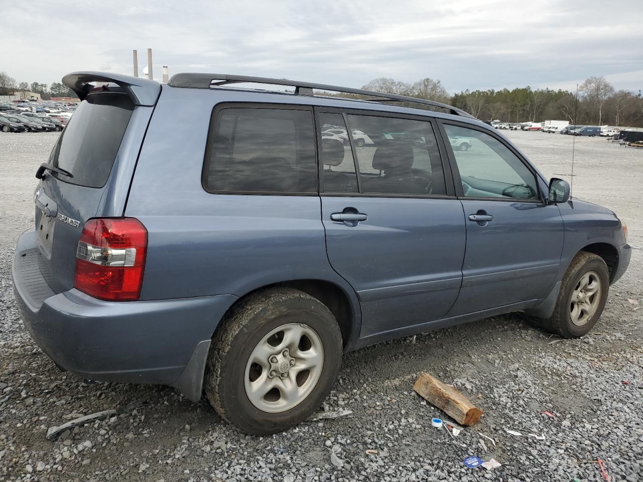 2007 Toyota Highlander VIN JTEDD21A970169478 Copart auction photo, all over damage thumbnail 3