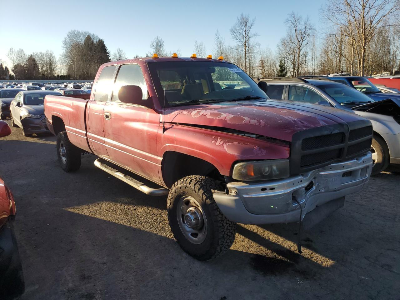 1998 Dodge RAM VIN 1B7KF23D6WJ150781 Copart auction photo, front end / rear end damage thumbnail 4