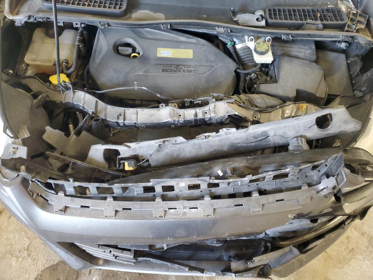2014 Ford Escape VIN 1FMCU0GXXEUB00901 Copart auction photo, front end damage thumbnail 12