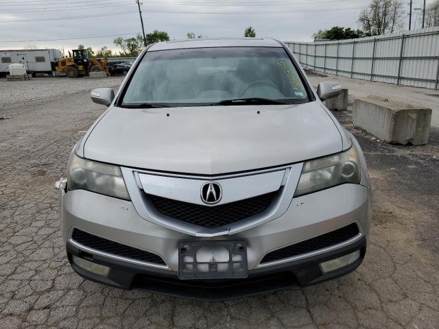 2011 Acura MDX VIN 2HNYD2H66BH540232 Copart auction photo, hail / front end damage thumbnail 5