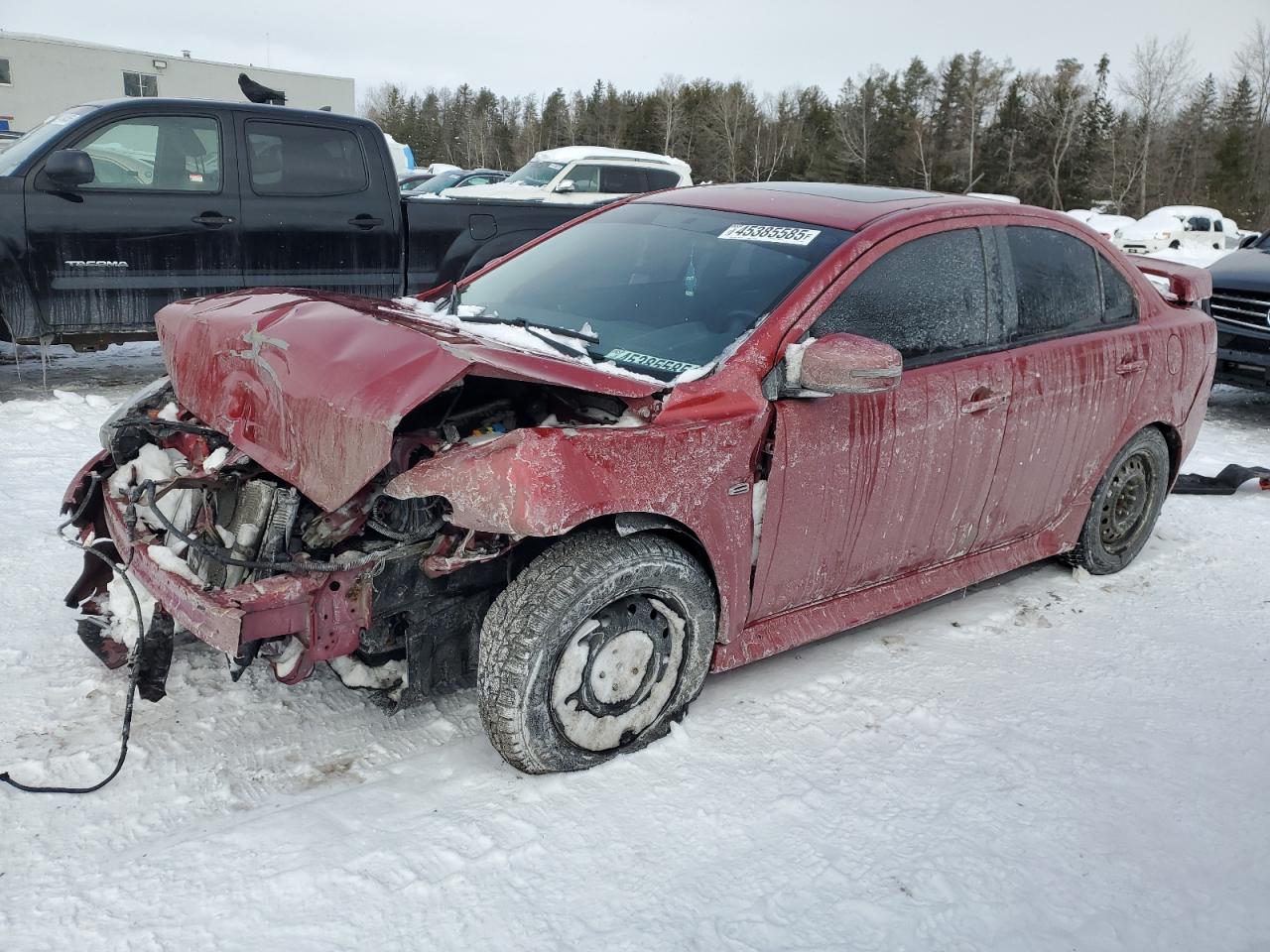 2016 Mitsubishi Lancer VIN JA32V2FW4GU601351 - Copart auction photo