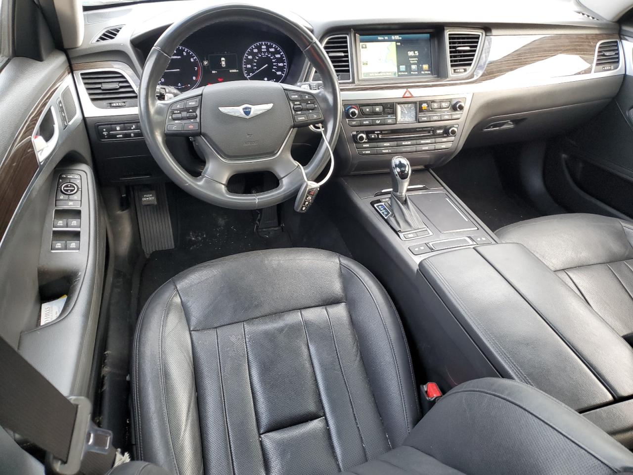 2016 Hyundai Genesis VIN KMHGN4JE2GU117482 Copart auction photo, front end damage thumbnail 8