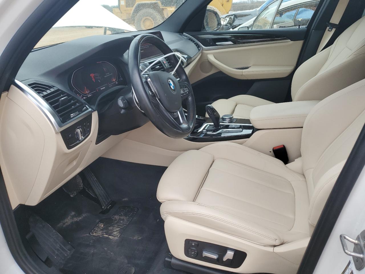 2020 BMW X3 VIN 5UXTY3C0XL9D69968 Copart auction photo, undercarriage / rear end damage thumbnail 7